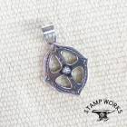 STAMP WORKS ������ץ������SWP-014�ۡ�Medicine Wheel Pendant�� ��ǥ�����ۥ�����ڥ����� �ͥå��쥹�ȥå� �ϥ�ɥᥤ�� ����С�SILVER