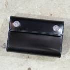 FUNNY ファニー【DOUBLE DOTS BILLFOLD】≪コードバン ブラック≫ ダブルドットビルフォード スターリングシルバー ホースハイド カウハイド MADE IN JAPAN