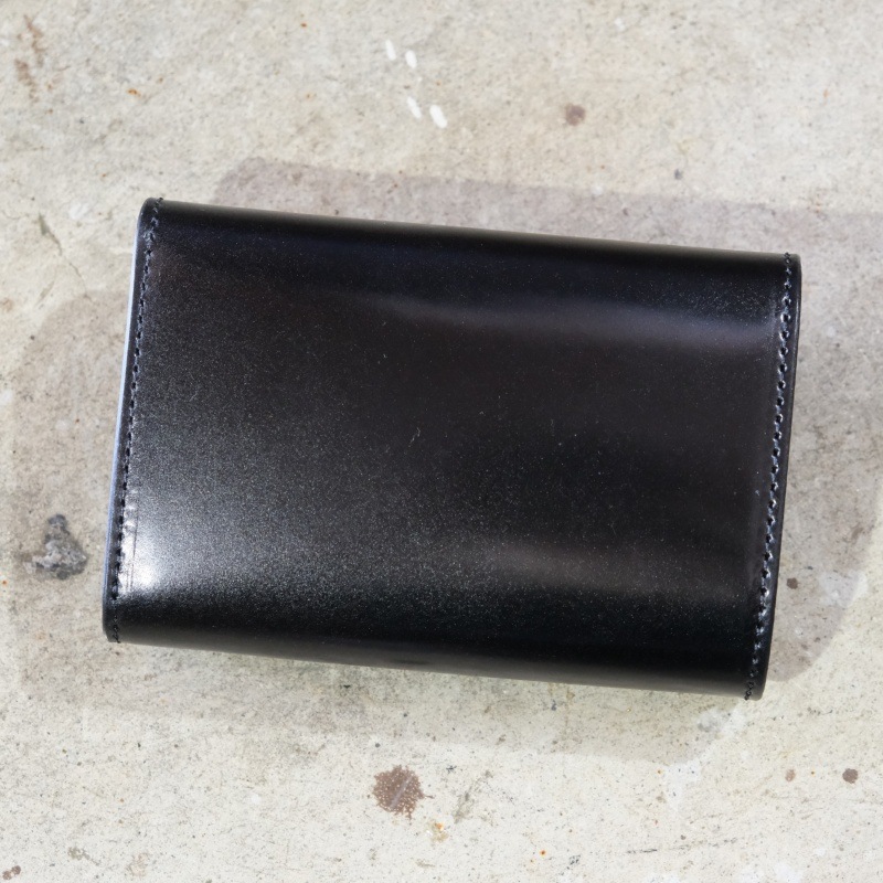 FUNNY ファニー【DOUBLE DOTS BILLFOLD】≪コードバン ブラック