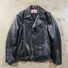 JELADO �����顼�ɡ�SG71428�ۡ�Rebel Jacket Horse Hide Semi Aniline Finish Black�ۥ쥶�����㥱�å� ���֥�饤������ �ۡ����ϥ��� ������