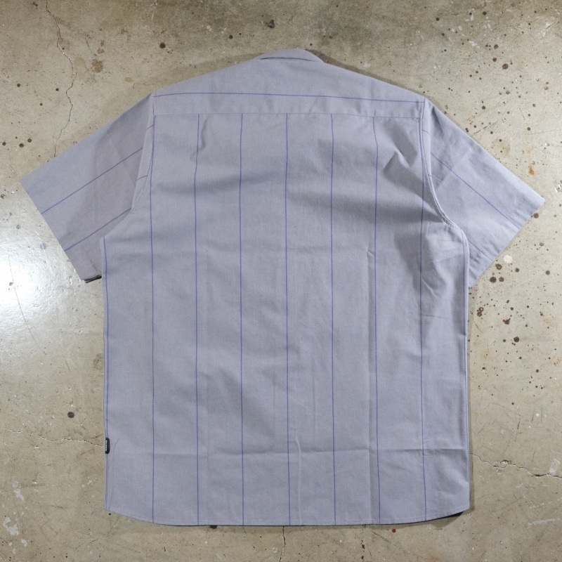 BLUCO ブルコ【153-21-118】【STANDARD STRIPE WORK SHIRT S/S