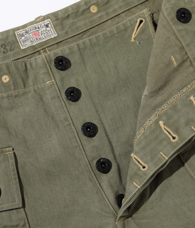 バズリクソンズ　モンキーショートパンツ BUZZ RICKSON'S バズリクソンズ【BR52388】【U.S. MARINE CORPS