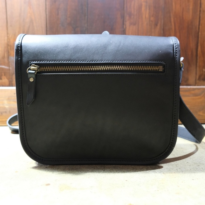 MOTO LEATHER【BAG72】 【OILED COW LEATHER FLAP MINI SHOULDER BAG