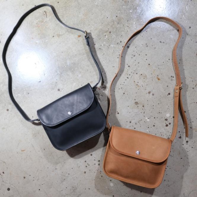 MOTO LEATHER【BAG72】 【OILED COW LEATHER FLAP MINI SHOULDER BAG