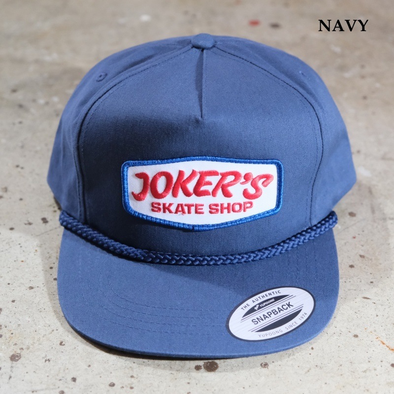 JOKERS SKATE SHOP【CLASSIC LOGO PATCH ROPE SNAPBACK】ジョーカーズ