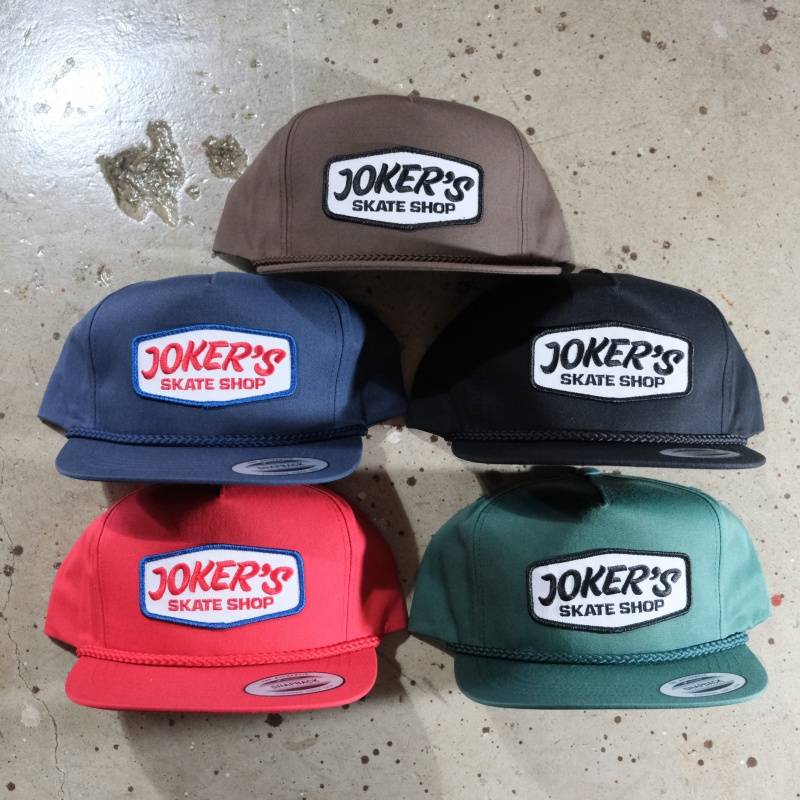 JOKERS SKATE SHOP【CLASSIC LOGO PATCH ROPE SNAPBACK】ジョーカーズ