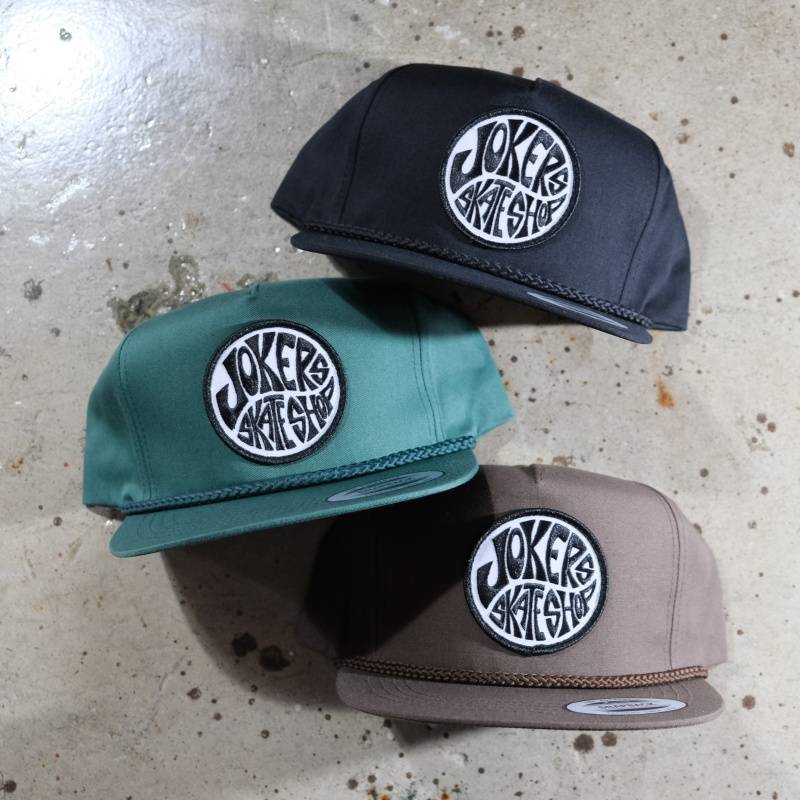JOKERS SKATE SHOP【CLASSIC CIRCLE PATCH ROPE SNAPBACK