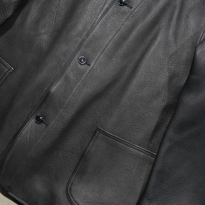 CWORKS シーワークス 【CWJK026】【Load】レザーカバーオール ディア
