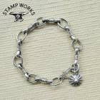 STAMP WORKS ������ץ������SWB-007210�ۡ�Link Chain Bracelet�ۢ�210�������󥯥�������֥쥹��å� ���������꡼ SILVER925 ��ù� �ϥ�ɥᥤ��