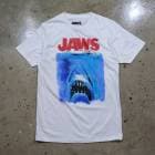 MOVIE T-SHIRTSJAWS Movie Poster GraphicɡۥץT ࡼӡT åȥ100% 饤