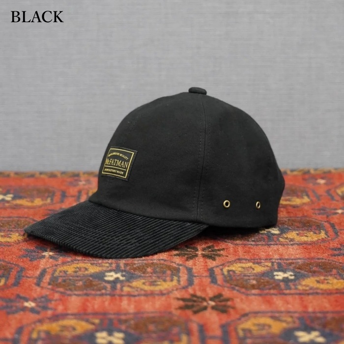 Mr.FATMAN ミスターファットマン【MOLESKIN CAP】モールスキン
