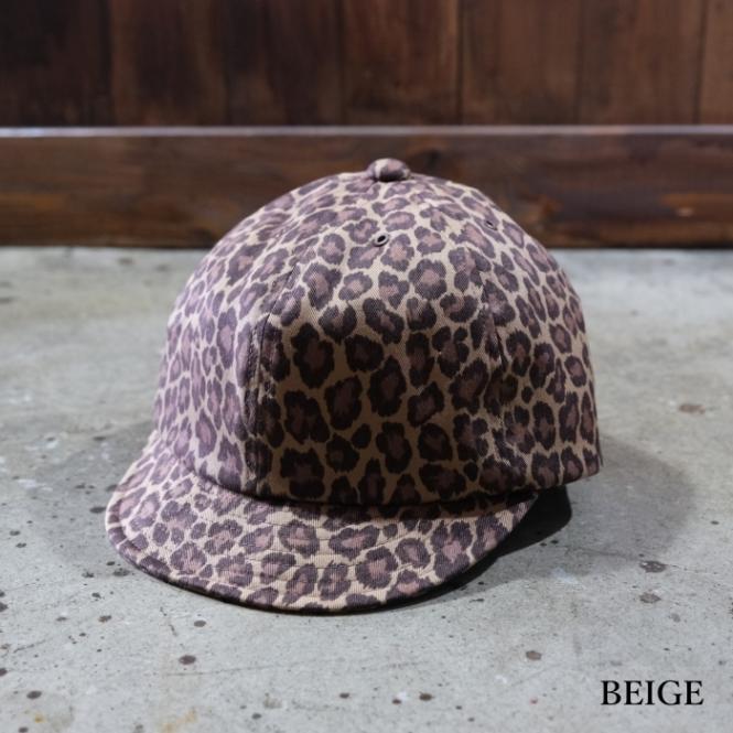SHOTT レオパード　フラットブリムキャップ Schott ショット キャップPATTERN BRIM FLAT VISOR CAP | WEST WELL