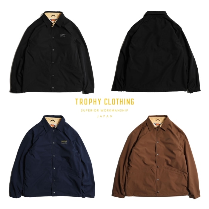 トロフィークロージング　ウォームアップジャケット 40/L TROPHY CLOTHING トロフィークロージング 【TR25AW-501】【Warm Up