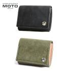MOTO LEATHER ȥ쥶W10RۡCOMPACT WALLETۥѥȥå  ꥢ󥫥쥶 925С