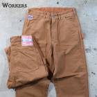 WORKERS SUPER BIG CAT Work PantsۢBrown Duck ѥ ڥ󥿡ѥ ǥ˥ COTTON100  