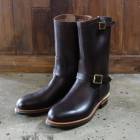 MOTOR NEW VINTAGE  ⡼#1004 ITALIAN HORSEBUTT DRESS ENGINEER BOOTSۢDARK BROWN䥨󥸥˥֡ ۡϥ MOTO LEATHER