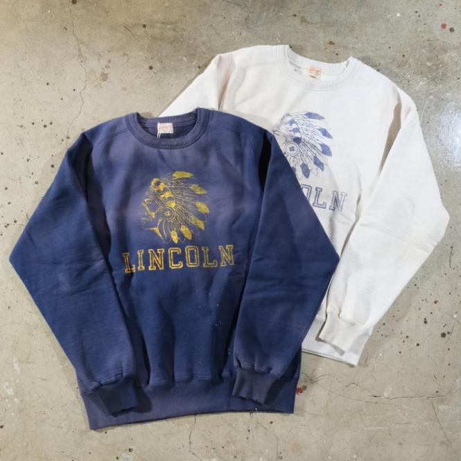 WHITESVILLE ホワイツビル【WV69582】【FREEDOM SLEEVE SWEAT SHIRT
