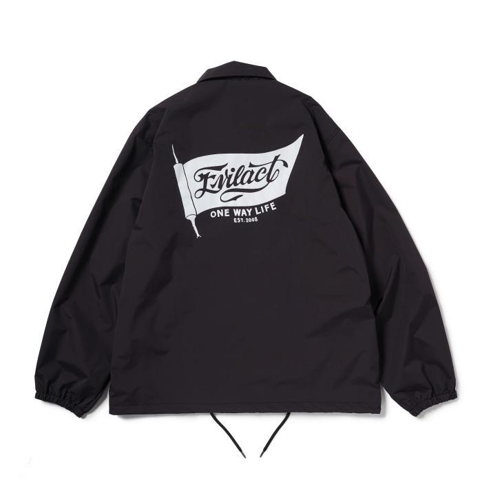 evilact イーブルアクト ブラック ナイロンジャケット EVILACT Factory Nylon Training Jacket | EVILACT (イーブル