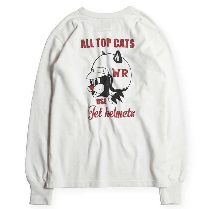 WESTRIDE ウエストライド【25-03】【PT.L.TEE】プリント長袖Tシャツ