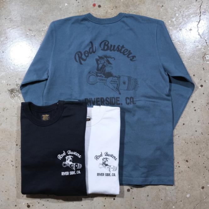 WESTRIDE ウエストライド【25-05】【PT.L.TEE】プリント長袖Tシャツ