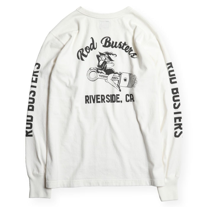 WESTRIDE ウエストライド【25-05】【PT.L.TEE】プリント長袖Tシャツ