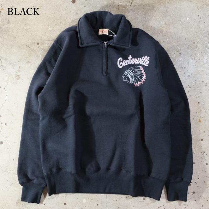 WHITESVILLE ホワイツビル【WV69618】【HALF ZIP SAWEAT SHIRT