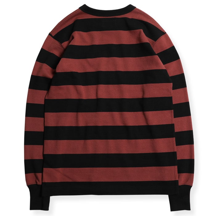 WESTRIDE ウエストライド【HEAVY BORDER LONG TEE】≪BLK/L.PINK