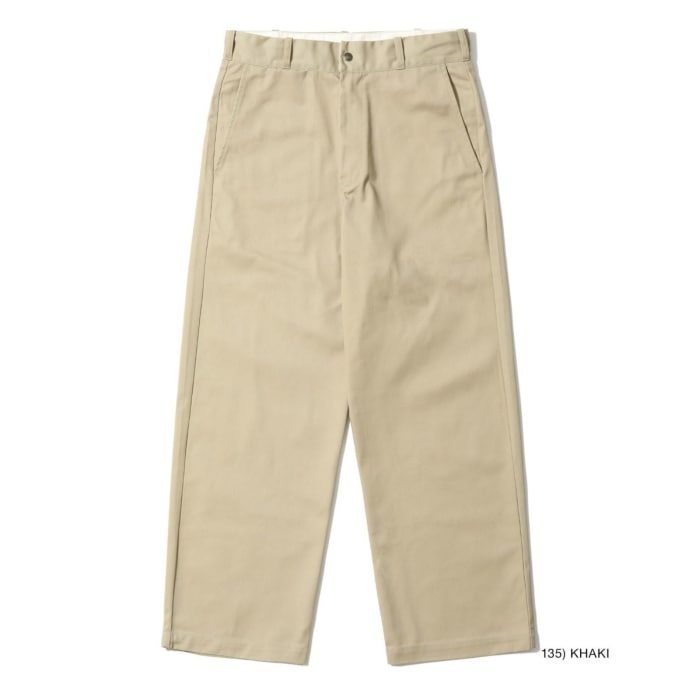 NEIGHBORHOOD ワークパンツ TCツイル トラウザーズ ストリート TUF-NUT タフナット【TN42597】【TUF-NUT T/C WIDE WORK TROUSERS