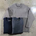 BLUCO �֥륳��155-15-001�ۡ�CREW NECK RIB KNIT SWEATER�ۥ��롼�ͥå���֥˥åȥ������� ����Хåȥ������� �ݥꥨ���ƥ�100��