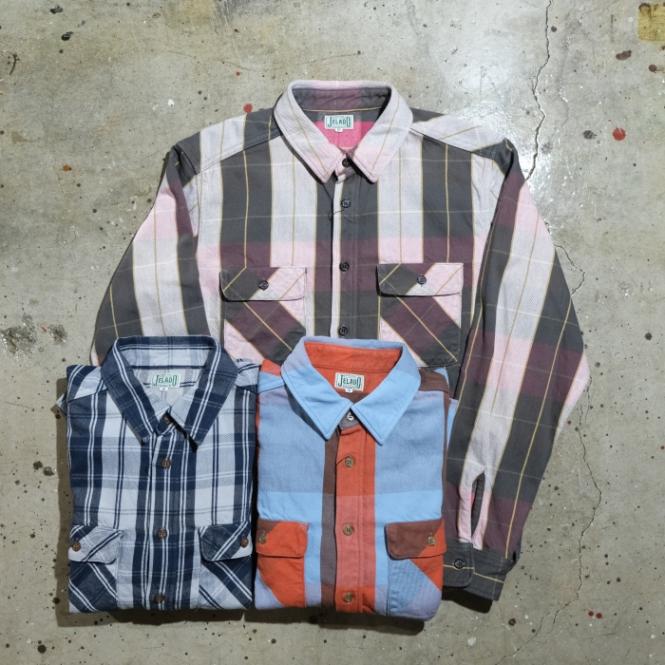 JELADO ジェラード【JP12106】【Union workers Shirts Short Length JELADO ジェラード【JP12106】【Union workers Shirts Short Length