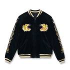 TAILOR TOYO �ơ��顼���Ρ�TT15792-128��Mid 1950s Style Velveteen Souvenir Jacket ��ROARING TIGER�� �� ��JAPAN MAP�� ��������� ����