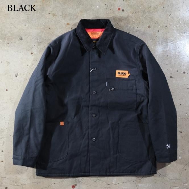 BLUCO/ブルコ　WINTER OVERALL ブラック　XL BLUCO ,ブルコ, WINTER OVERALL
