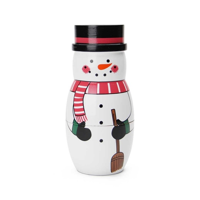 雪だるまページ DETAIL INC ディティール【Snowman Family】 マトリョーシカ 雪だるま