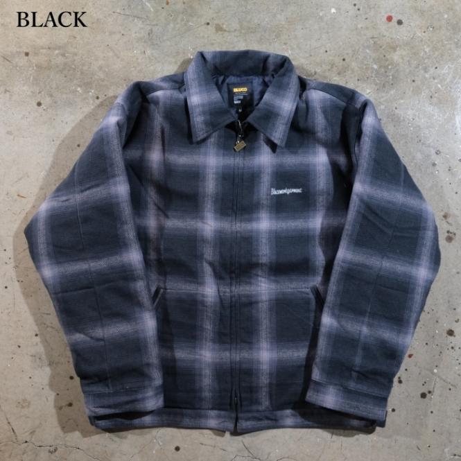 BLUCO ブルコ【157-31-038】【OMBRE CHECK WINTER WORK JACKET】オン