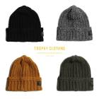 TROPHY CLOTHING トロフィークロージング【TR25AW-701】【Low Gauge Knit Cap】ローゲージニットキャップ ニット帽 WOOL100% 日本製