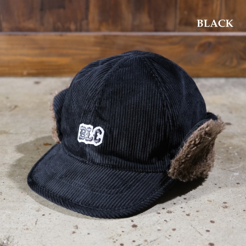 展示のみ美品　APSTUDO 別注カラー Pcnq フライトキャップ BLUCO ブルコ【157-61-040】【CORDUROY EAR FLAP CAP】コーデュロイ
