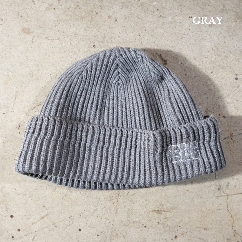 BLUCO ブルコ157-68-006WATCH CAPワッチキャップ ニット