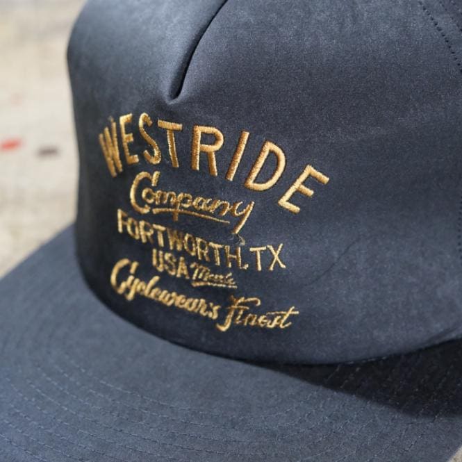ウエストライド WESTRIDE 2025FW SKULL スカルキャップ キャップ / ウエストライド WESTRIDE キャップ 25FW BB CAP9:EMB SKULL