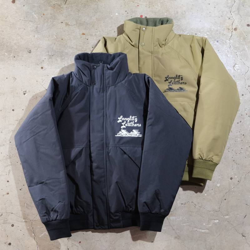 LUMB ♡Ample ボタニカルジャガードパイピングジャケット Langlitz Leathers ラングリッツレザーズ【Light-Shell Thinsulate