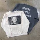 CHUCKY SWEAT ����å����������åȡ�25CH-BW-03�ۡ�TILL THE END -Lightweight Crew Sweat�ۥ饤�ȥ������ȥ��롼�������å� �ǲ�