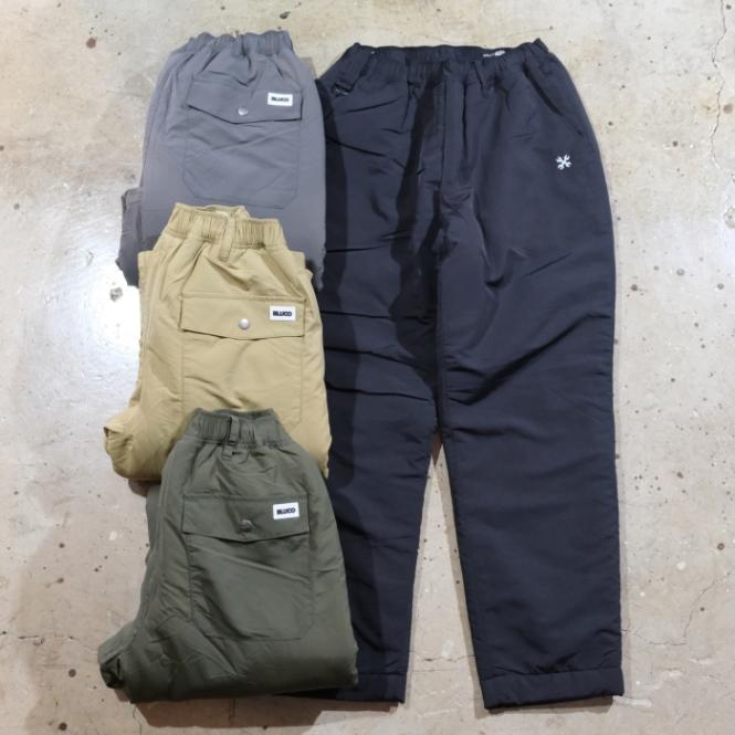 BLUCO ブルコ【157-41-046】【NYLON SEEP BOA PANTS】ナイロン