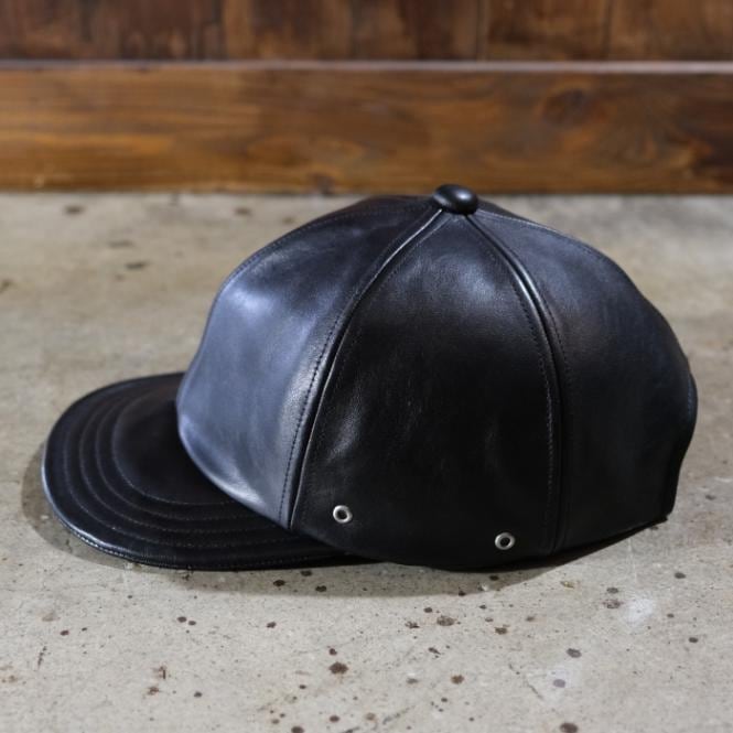 Mr.FATMAN ミスターファットマン【LEATHER CAP】レザーキャップ 茶芯