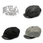 BRUNEL&Co.HATMAKERS �֥롼�ͥ�ϥåȥ᡼��������BELTIER CASQUETTE�ۥ٥�ƥ������㥹���å���ĥۡ����ϥ��� �̥Хå� �ϳ� ������