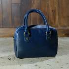 Y'2 LEATHER ワイツーレザー【BG-23】【HAND DYED HORSE MINI BOSTON BAG】 ハンドダイドホースハイド ボストンバッグ ミニ ハンドバッグ 馬革 日本製
