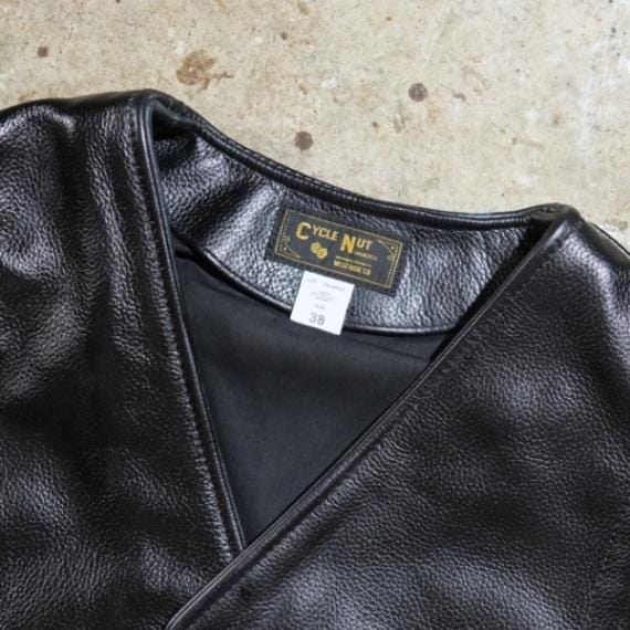 CYCLE NUT GARMENT サイクルナットガーメント【PAN-AM VEST】レザー