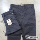 WORKERS ���������Officer Trousers Regular Type2�ۢ�WKS Covert�䥪�ե������ȥ饦������ �쥮��顼 ���С��� COTTON100�� ������ 2026SS
