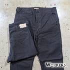 WORKERS ���������Officer Trousers Slim Type2�ۢ�WKS Covert�䥪�ե������ȥ饦������ ����� ���С��� COTTON100�� ������ 2026SS