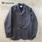 WORKERS ���������Lounge Jacket�ۢ�WKS Covert��饦�󥸥��㥱�å� �ơ��顼�ɥ��㥱�å�  ���С��� ���åȥ�100%