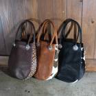 FUNNY ORIGINAL �ե��ˡ����ꥸ�ʥ��ROUND TOTE�ۢ�ӥ�ơ����쥶�����إ������բ�饦��ɥȡ��ȥХå� �ߥ˥ȡ��� �����ϥ��� ���� ������