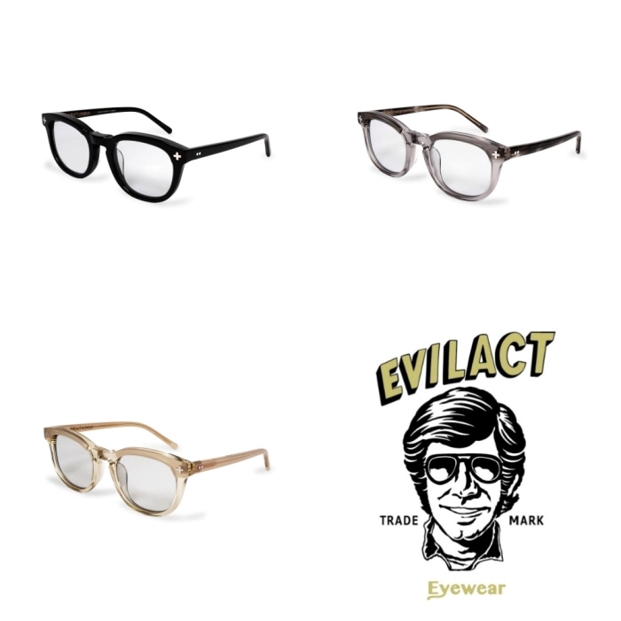 EVILACT EYEWEAR イーブルアクトアイウェア 【EAE26-02】【YALE II